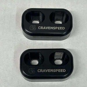 For Mazda Miata MX5 Delrin CNC Machined Door Bushings (Pair) 1990-2021 - Foto 1 di 2