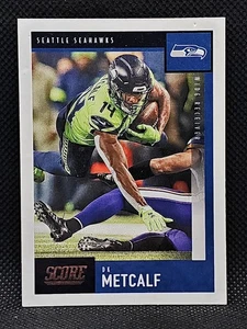 2020 Panini Score Football DK Metcalf Pittsburgh Steelers Card Near Mint  - Picture 1 of 2