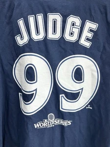 New York Yankees T-Shirt Aaron Judge #99 Fanatics Herren 5XL Blau Neu mit Etikett - MLB - Bild 1 von 11
