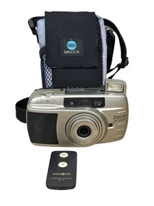 Minolta Supreme Freedom Zoom EX Date 35mm Camera Case Remote - Tested & Works - Picture 1 of 3