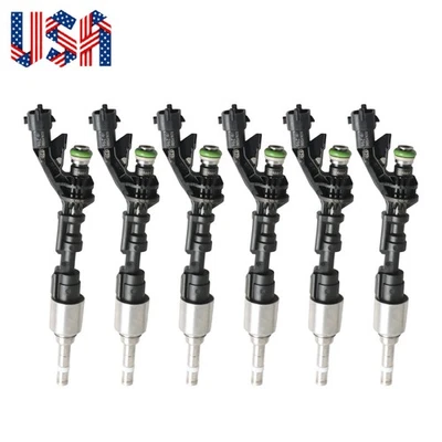 Inyectores de combustible 6 piezas para Land Rover Range Rover 2015-2020 HSE 3,0 L L LR105431 Foto 1 de 4