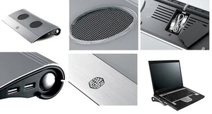 Cooler Master R9-NBC-APMS-GP Notepal P1 Portable Notebook Cooler R9-NBC-APMS-GP - Picture 1 of 1