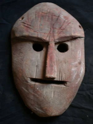 Tres Ancien Masque Chamanique , Inde / Tibet - Photo 1/4