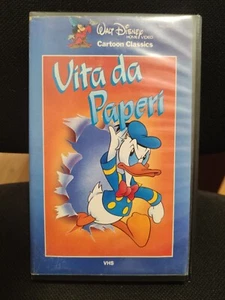 VITA DA PAPERI - VHS WALT DISNEY CARTOON CLASSICS Cod. 4104 *RARISSIMA* - Picture 1 of 4