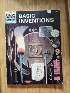 VTG 1965 The How and Why Wonder Book of BASIC INVENTIONS #5059 Grosset & Dunlap - Picture 1 of 2