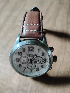 Nautica NAD14517G Men's  Wristwatch With New Battery  - Picture 1 of 10