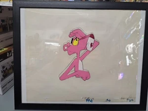 Pink Panther Animation Production Cel And Sketch - Picture 1 of 3