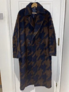 Max Mara Robinia Mohair Alpaca Coat Size 12 - Picture 1 of 7