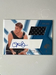 2001-02 SPx Troy Murphy parche de novato automático */800* camiseta #100 firma radiocontrol - Imagen 1 de 2