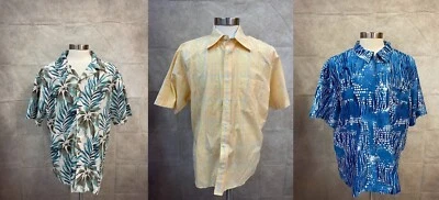 Лот из 3 - разнообразные мужские рубашки размер XL: John Blair, Alex Cannon, Irvine Park - Изображение 1 из 4