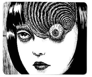 Junji Ito Uzumaki Azami Kurotani Tomie rutschfestes Mousepad 7,1" x 8,7" Mauspad - Bild 1 von 2