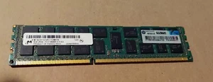 HP 500205-171 | DDR3 1333MHz PC3-10600R 2Rx4 1.5V ECC RDIMM Registered 240-Pin D - Picture 1 of 3