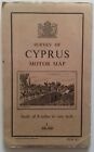1951 Survey  Of  Cyprus  Motor  Map.