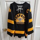 Dropkick Murphys K1 Autographed Black and Gold Hockey Jersey Size L