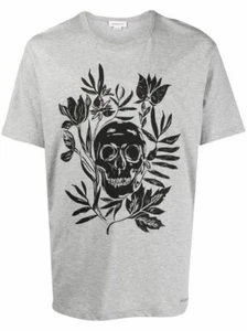 ALEXANDER McQUEEN SKULL LOGO TEE TOP HERREN T-SHIRT MADE IN ITALY 666616QRZ94 - Bild 1 von 5