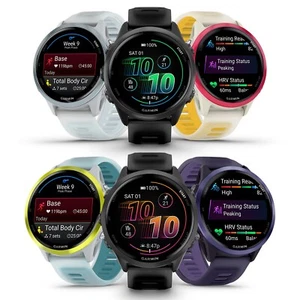 Reloj inteligente Garmin Forerunner 570 GPS para correr, pantalla AMOLED, música - Imagen 1 de 24