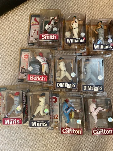 McFarlane MLB Cooperstown Collection Series 4 - Maris, Williams, DiMaggio, Bench Cover