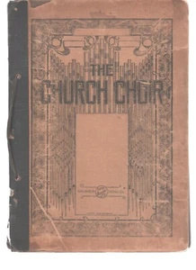 The Church Choir Magazine 1915-1916 Rare Hymnal Book Very Hard to Find Bound HC - Picture 1 of 19