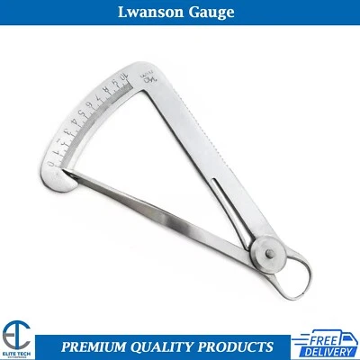 Dental Lwanson Gauge Measuring Thickness Spring Caliper Orthodontic Lab Tool CE - image 1 of 4
