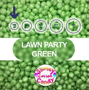 Large Box/Bag 8” x 7” x 3” - Marshmallow Foam Beads For Slime - Lawn Party Green - Picture 1 of 3