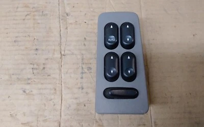 2006 FORD TAURUS FRONT DRIVER DOOR WINDOW SWITCH IN GREY BEZEL - Image 1 of 4
