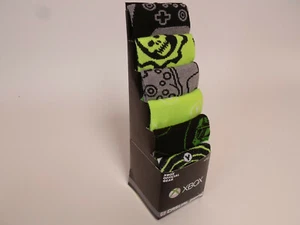 XBOX x box gaming Socks 6 Pair CREW SOCKS SIZE 8-12 Bioworld Mens - Picture 1 of 5