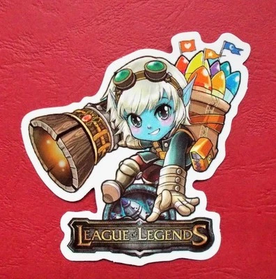 Sticker Decal " Anime Girl Lol " Gloss-Optics Stickerbomb Laptop - Image 1 of 2