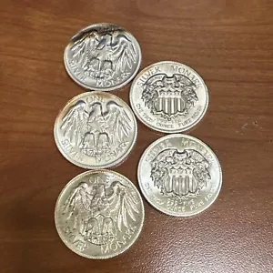 RARE & Vintage One Silver Monark Eagle Round 1 Troy oz.999 Fine Silver Bullion - Picture 1 of 5