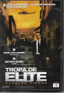 Elite Squad (Tropa De Elite) 2007 DVD REGION2 Norwegian Danish Release - Picture 1 of 1