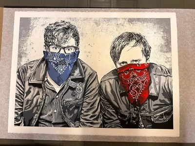 Póster Mr Brainwash The Black Keys Los Angeles 5/10/12 Foto 1 de 4