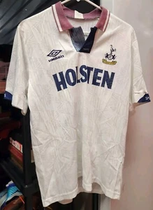 Camiseta de fútbol Holsten TOTTENHAM HOTSPUR 1991-93 LOCAL CAMISETA DE FÚTBOL UMBRO G* - Imagen 1 de 8