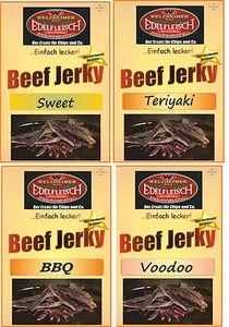 2Kg Biltong Trockenfleisch MEGA Probierpaket 4 Sorten Beef Jerky  am Stück/Stix - Bild 1 von 1