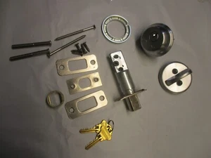Schlage Single Cylinder Deadbolt B60N 626 NEW - OPEN BOX - SEE PICS - Picture 1 of 8