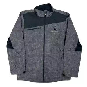 Mens Windbreaker Breathable Packable Zipped Pockets Black Carbon US Sizing Sm-3X - Picture 1 of 6