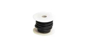 Cable ultra flexible de silicona calibre 10 Racers Edge 1207; carrete de 25' (negro) - Imagen 1 de 1
