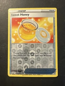 2022 Pokémon Astral Radiance Reverse Holo Foil Trainer Item Sweet honey 153 /189 - Picture 1 of 2