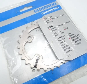 Shimano Deore XT FC-M785 26T Bike Inner Chainring Silver Y1ML26000 SH-626-R8 - Picture 1 of 4