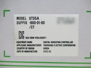 CONTROLADOR DE TEMPERATURA YOKOGAWA UT35A 000-01-00 Nuevo En Caja De Japón - Imagen 1 de 7