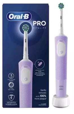 Oral-B Vitality Pro Electric Toothbrush - Lilac Brand New Boxed - Image 1 of 4
