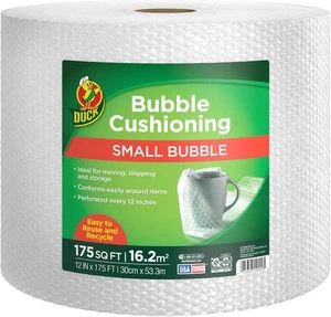 Brand Small Bubble Cushioning Wrap for Moving & Shipping - Picture 1 of 5