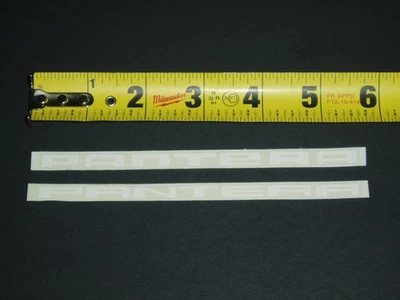 1/10 PANTERA DECALS-SIDE STICKER FOR HPI RC TOURING CAR BODY-RS4/TRX-4tec/v100 - Image 1 of 2