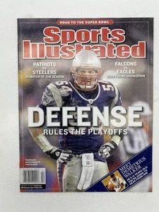 2005 Sports Illustrated Jan 24 Tedy Bruschi Newsstand High Grade - Picture 1 of 3