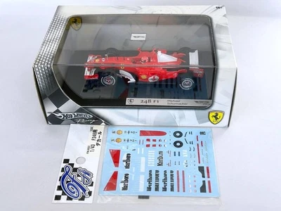 Mattel 1/43 Ferrari 248 F1 M. Modello Schumacher con decalcomanie nuovo - Immagine 1 di 4