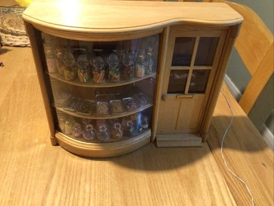 This Is A Dolls House Emporium Bow Front Shop Box Display Case - Image 1 of 4