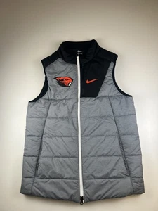 Gilet homme Oregon State Beavers petit gris noir NCAA basketball Nike tampon chaud - Photo 1/5