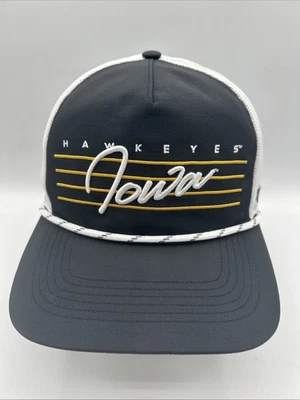 Gorra Iowa Hawkeyes '47 Marca Malla Camionero Misterio Acordado Golf Snapback Gorra H40 Foto 1 de 4
