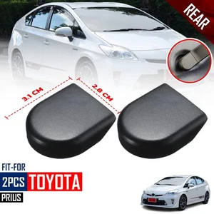 For Toyota Prius 2010-2012 Front Wiper Arm Cap Cover Black - Foto 1 di 12