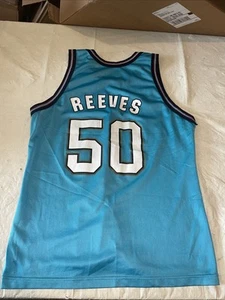 Bryant Reeves Champion Vancouver Grizzlies Teal Trikot Herren 44 Large Clean NBA - Bild 1 von 6