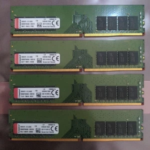 Kingston KVR24N17S8/8 DDR4-2400 8GBx4/32GB Memory Module Used Tested - Picture 1 of 2