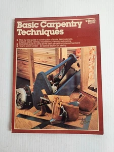 Vintage 1981 "Basic Carpentry Techniques" by Ortho Books - Picture 1 of 14